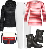 Bílé Only Slouchy Džíny Outfity image