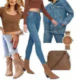 Podzimní outfity s mom jeans image