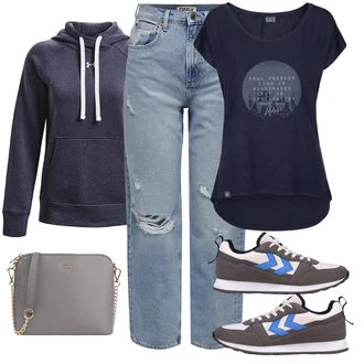 Outfit s Tmavě modrá Sportovní mikina/Svetr S Kapucí/Originální mikina/Sportovní mikina/Pletená mikina s kapucí/Vintage mikina/Mikina s polovičním zipem Under Armour "podzimní outfit pro každý den"
