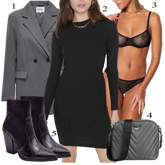 Outfity se stylem Kovbojka s Šedá/Tmavě šedá Sportovní Taška Přes Rameno/Brašna/Taška na Macbook/Taška Na Notebook/Klasická Taška Přes Rameno/Taška/Pánská taška Vuch "Outfit na podzim"Look: Premium, Metal, Western, S Metall, Pracovní oděvy, Nadrozměrné, Kovbojka, Venkovní