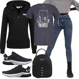Outfit s Lonsdale "Sportovní podzimní outfit"