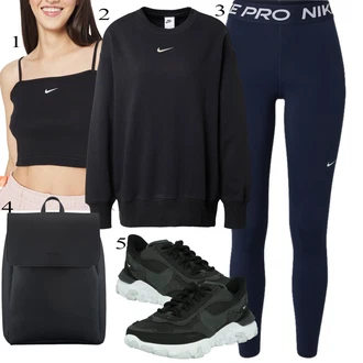 Športne Outfiti mit Nike "poletni videz"