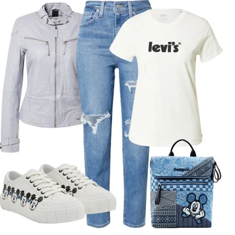 Outfity pro letiště "Sportovní podzimní outfit"