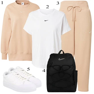 Športne Outfiti mit Črna Nike "Popoln za jesen"