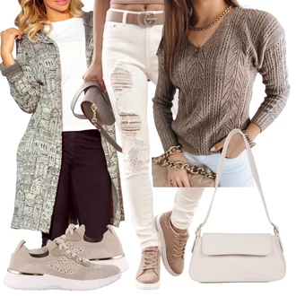 Outfit s Taška Přes Rameno DeFacto "Trendový podzimní outfit"