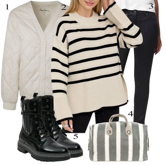Outfit s Šedá/Béžová/Tmavě zelená/Žlutá Cestovní Taška/Vojenská Taška/Taška Na Příruční Zavazadlo/Taška/Obchodní Taška/Plážová taška/Pánská taška art of polo "Outfit na podzim"