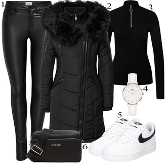 Nogomet outfit mit Bela/Črna/Modra Skate Obutev/Vintage superga/Usnjene superge/Superge Nizka Nike Sportswear "Oblačila za jesen"Look: Nogomet, Tenis, Skejtanje