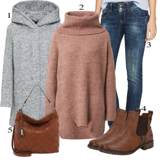 outfit mit Modra/Temno modra/Roza Ozke Kavbojke/Motoristične Kavbojke/Kavbojka z Nizkim Pasom/Kavbojka z Nizkim Pasom/Push up Kavbojke/Usnjena Jakna/Usnjene Čevlje/Zimska jakna LTB "Obleka za jesen"