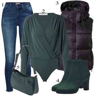 outfit mit monki "Obleka za jesen"