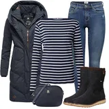 Dlouhé Zimní Kabáty pro Plnoštíhlé Outfity image