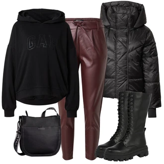 Elegantní outfity "Cool podzimní outfit"