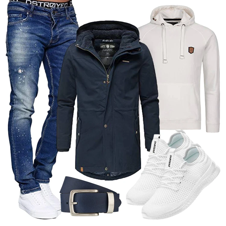Cooles Herbst Outfit