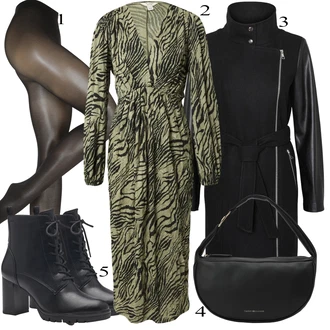 outfit mit monki "Obleka za jesen"