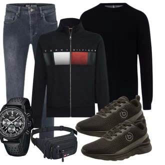Jeans Outfits mit Unkategorisiert Tommy Hilfiger "Freizeit Outfit"