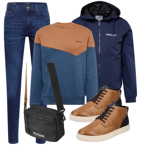 7/8-lang Blau/Dunkelblau/Hellblau Hose Große Größe/Slim Fit Jeans/Leder Schuhe/Lederjacke/Push up Jeans/Damen 7/8-Länge Jeans/Regular-Fit Jeans/Winterjacke/Low Rise Jean/Sportschuhe/Schlupfjeans/Low Waist Jean Tommy Hilfiger kombinieren