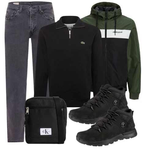 Elegant Hellgrau/Dunkelgrau/Grau/Dunkelblau Unkategorisiert/Hose Große Größe levi's ® kombinierenLook: Uni, Schlichte, Classic, Oversize, Elegant, 50er Jahre, 70er, Vintage