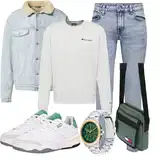 Jeansjacken Outfits image