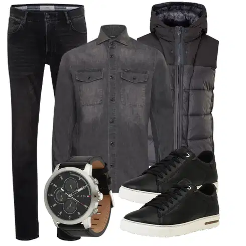 Schick Schwarz Schmaler Sneaker/Leder Sneaker/Sneaker Low/Schnürschuh/Sneaker Mit Seitlichem Reißverschluss Birkenstock kombinierenLook: Uni, Casual, Löwe, Trendige, Skater, Schick, Coole, Unisex, Sportlich, Smart Casual, Bad Taste