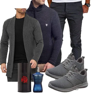ohne Verschluss Outfit mit Schwarz Unkategorisiert Redbridge, Grau Unkategorisiert Skechers "Freizeit Outfit"