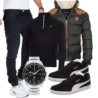 Outfit mit Lila Unkategorisiert Calvin Klein "Freizeit Outfit"