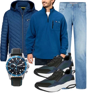 Jeans Outfits mit Hellblau BABISTA "Freizeit Outfit"