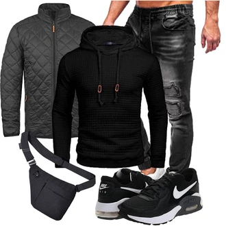 Air Max Excee Outfit mit Schwarz Unkategorisiert Nike "Freizeit Outfit"
