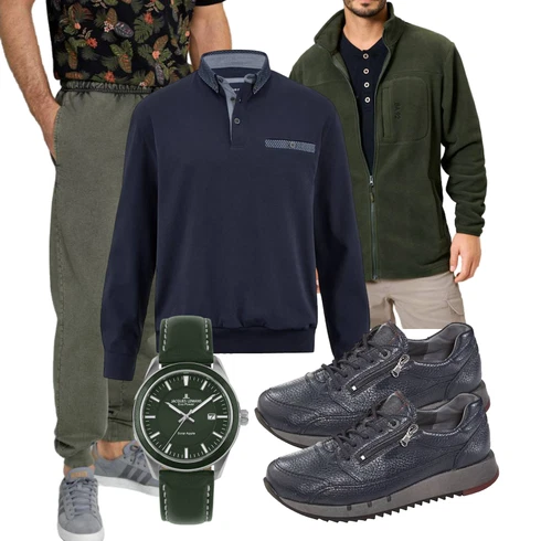 Fleecejacke BABISTA kombinieren