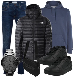 Jeans Outfits mit Unkategorisiert Tommy Hilfiger "Freizeit Outfit"