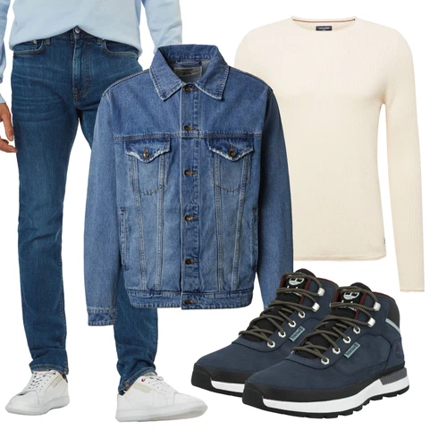 Blau/DunkelBlau/HellBlau Hose Große Größe/Slim Fit Jeans/Leder Schuhe/Low Rise Jean/Lederjacke/Sportschuhe/Regular-Fit Jeans/Push up Jeans/Knöchelstiefel/Winterjacke/Tapered-Jeans/Low Waist Jean/Damen 7/8-Länge Jeans/Schlupfjeans Tommy Hilfiger kombinieren