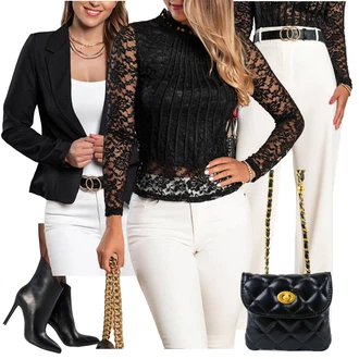 Kombinacije za jesen sa Crna Kožna jakna za muškarce/Dugi Sako fenzy "Jesenski outfiti"
