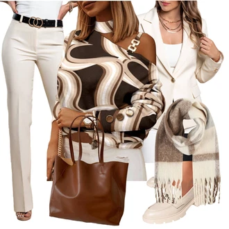 Kombinacije za jesen sa Bež Kožna jakna za muškarce/Dugi Sako fenzy "Jesenski outfiti"