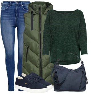 Outfit sa Plava/Tamnoplava Platnena Tenisica/Ljetna Tenisica/Niska Tenisica/Tanka Tenisica Polo Ralph Lauren "Jesenski outfiti"