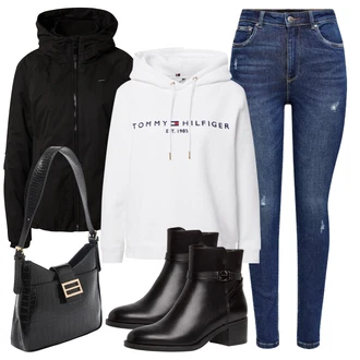 Outfit sa Crna misspap "Jesenski outfiti"