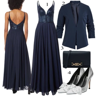 Zimske Outfiti Gost na poroki mit Temno modra/Modra Empire obleka/Večerna Obleka za Zimo/Obleka matične urada gost/Obleka za zabavo/Dolga obleka za svato/Dolga Obleka/Gala Obleka/Maxi obleka/Obleka nevestine matere/Dolga Večerna Obleka Swing "Popoln za jesen"