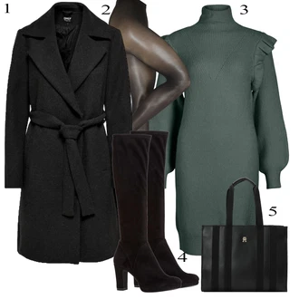 outfit mit monki "Obleka za jesen"