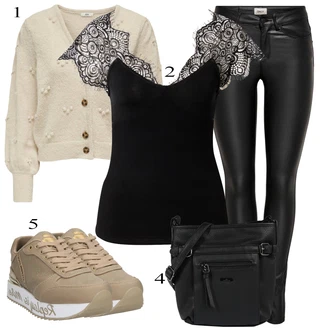 Jesenske Outfiti Nizka mit Superge Luknjasta/Superge Z Bočno Zadrgo/Superge z Bleščicami/Teddy superga/Superge z ježkom Replay "Obleka za jesen"