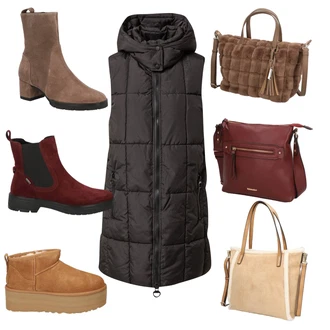 Outfit s Tmavě zelená/Hnědá Kotníková Bota Högl "Outfit na podzim"
