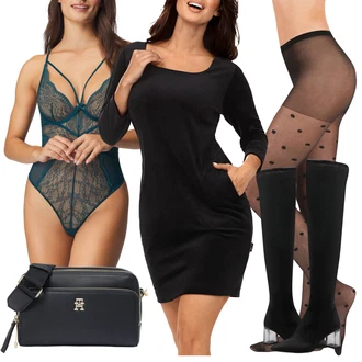 Outfity s krajkovými body "Outfit na podzim"