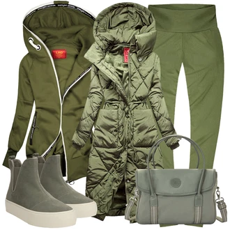 Outfit s Šedá TOMS "Outfit na podzim"