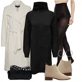 Outfity s jemnými punčocháči image
