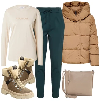 Outfit s Béžová GANT "Perfekt na podzim"