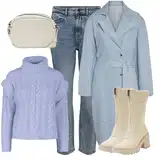 Noisy may Uvolněné Džíny Outfity image