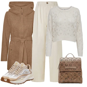 Outfit s Šedá Replay "Podzimní Look"