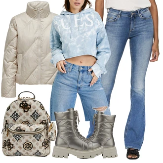 Elegantní outfity "Podzimní outfit na volný čas"