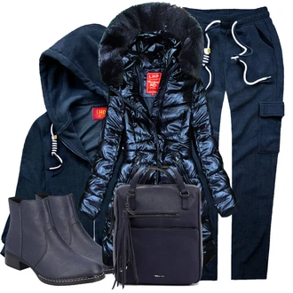 Kožešina Outfit s Nezařazené vae "Podzimní outfit na volný čas"