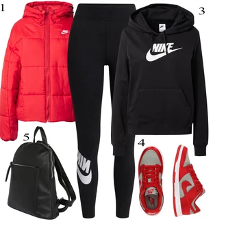 Jesenske Outfiti Nizka mit Rdeča/Temno rdeča Women's Casual shoes/Superge Nizka/Skate Obutev/Ozka superga/Poletne superge/Vintage superga Nike Sportswear "Popoln za jesen"