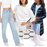 Oversized Mikiny Na Procházku Outfity image