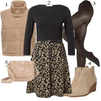 outfit mit TOMS "Popoln za jesen"