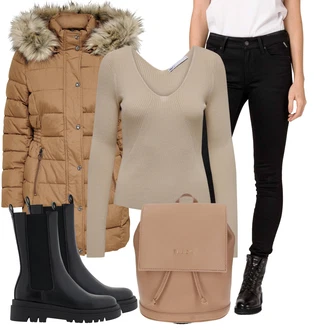 Outfit s Černá Replay "Cool každodenní outfit"