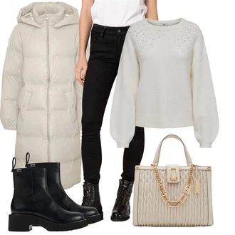 Outfit s Černá Replay "Cool každodenní outfit"